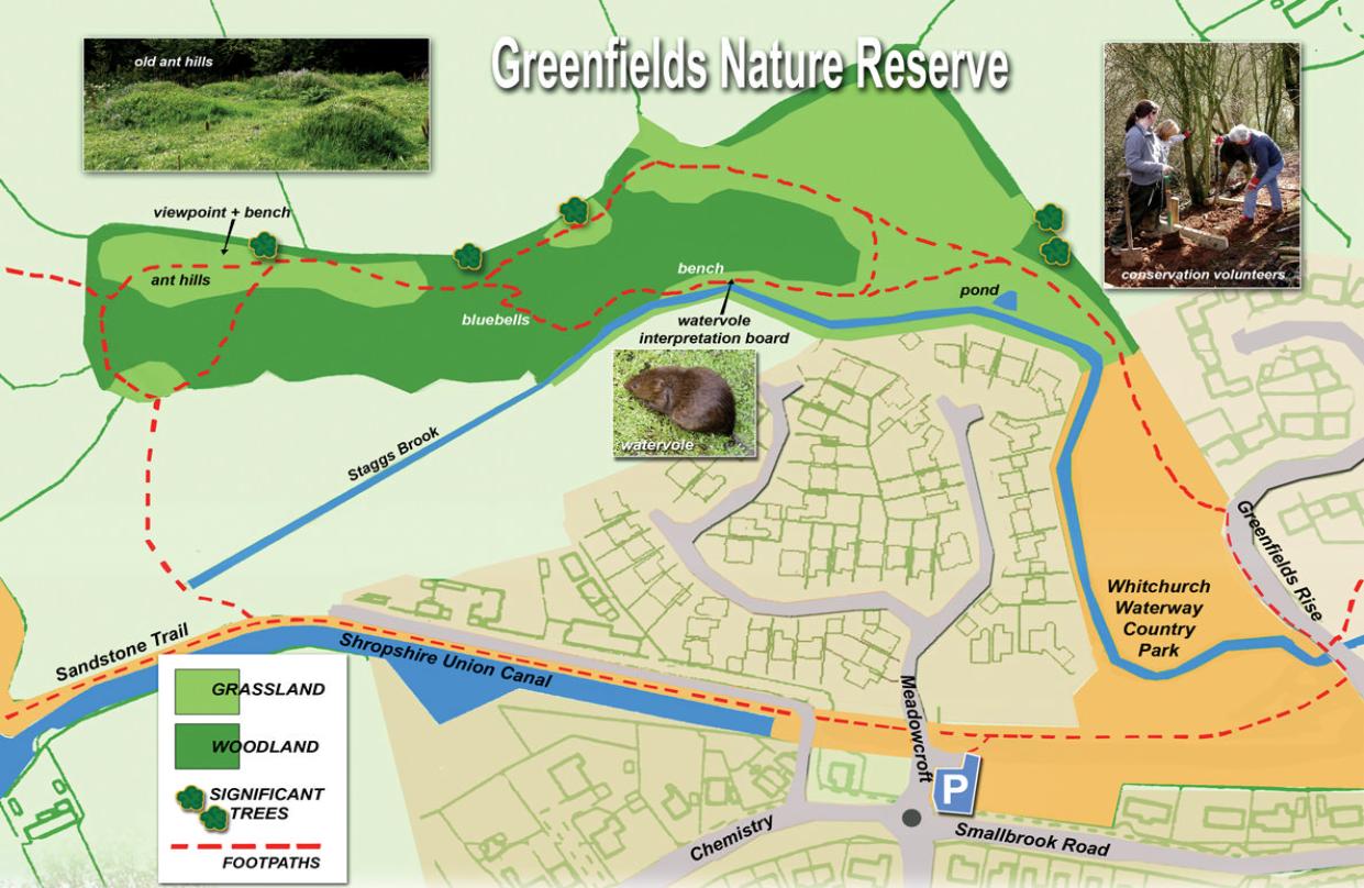 Greenfields map